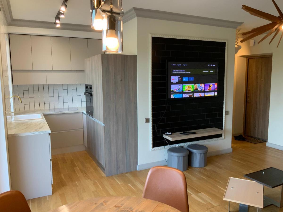 Riverside Apartment Self Check-In Klaipėda Exteriör bild